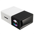 Mini Projecteur LED Full HD Portable YG300 - Noir / Blanc
