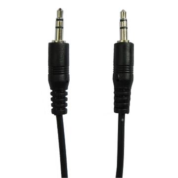 Câble MiniJack AUX - 1.5m - Noir