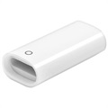 Mini Adaptateur Apple Pencil Lightning Portable - Blanc