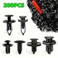 Set d'attaches en plastique pour panneaux de portes de voitures - 200 Pcs.