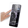 Protecteur d\'Écran Samsung Galaxy S21 Ultra 5G en Verre Trempé UV Mocolo - Transparent