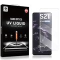 Protecteur d\'Écran Samsung Galaxy S21 Ultra 5G en Verre Trempé UV Mocolo - Transparent