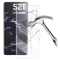 Protecteur d\'Écran Samsung Galaxy S21 Ultra 5G en Verre Trempé UV Mocolo - Transparent