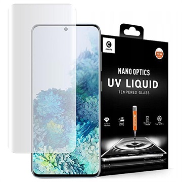 Protecteur d\'Écran Samsung Galaxy S20 en Verre Trempé UV Mocolo - Transparent