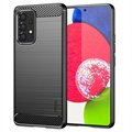 Coque Samsung Galaxy A53 5G en TPU Mofi - Fibre de Carbone