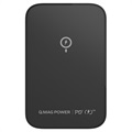 Momax IP97 Q.MAG Magnetic Wireless Power Bank - 5000mAh - Dark Grey
