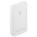 Momax IP97 Q.MAG Magnetic Wireless Power Bank - 5000mAh - White