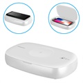 Stérilisateur & Chargeur Sans Fil Momax Q.Power UV-Box - 10W - Blanc