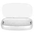 Stérilisateur & Chargeur Sans Fil Momax Q.Power UV-Box - 10W - Blanc