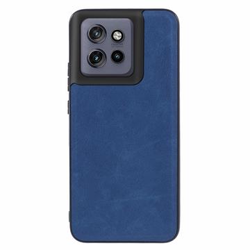 Coque Hybride Motorola Edge 50 Neo Revêtu - Bleue
