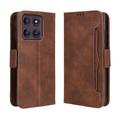 Étui portefeuille Motorola Edge 60 Pro Porte-Cartes - Marron