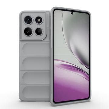 Coque Motorola Edge 60 Stylus en TPU - Rugged - Gris Clair