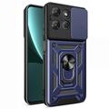 Coque Hybride Motorola Moto G Power (2025) à Anneau Rotatif avec Protection pour Appareil Photo