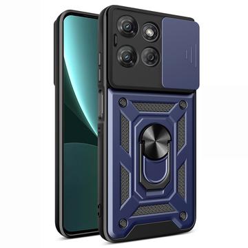Coque Hybride Motorola Moto G Power (2025) à Anneau Rotatif avec Protection pour Appareil Photo