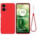 Coque Motorola Moto G04/G24 en Silicone Liquide