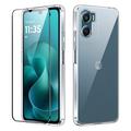 Coque Motorola Moto G06 en TPU avec Protecteur d’Écran - 9H - Saii 2-en-1