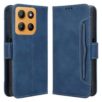 Étui Portefeuille Motorola Moto G15/G15 Power - Série Cardholder - Bleu