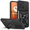 Coque Motorola Moto G15 Tech-Protect CamShield Pro - Noire