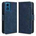 Étui Portefeuille Motorola Moto G24 Power/G04 - Série Cardholder - Bleu