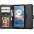 Étui Portefeuille Motorola Moto G24/G24 Power/G04 avec Aimant et Support Tech-Protect - Noir