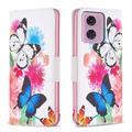 Étui Portefeuille Motorola Moto G34 - Série Wonder