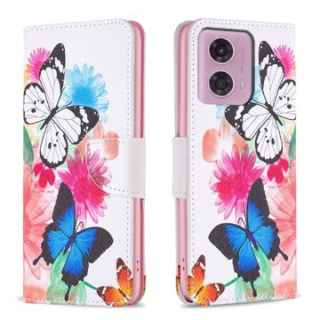 Étui Portefeuille Motorola Moto G34 - Série Wonder