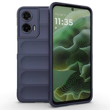 Coque Motorola Moto G35 en TPU - Rugged - Bleu Foncé