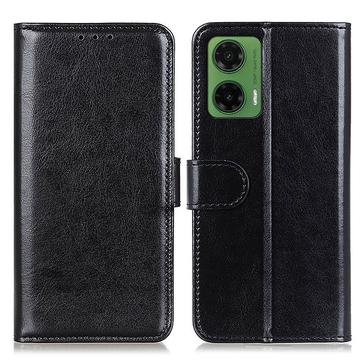 Étui Portefeuille Motorola Moto G35 avec Fermeture Magnétique