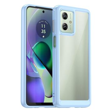 Coque Hybride Motorola Moto G54 Antichoc - Bleue