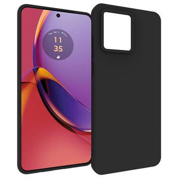 Coque Motorola Moto G84 en TPU Mate Anti-Empreintes - Noire