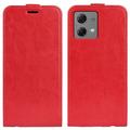 Étui à Rabat Vertical Motorola Moto G84 avec Porte-Cartes