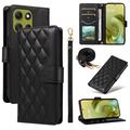 Étui Motorola Moto G86 portefeuille matelassé luxueux