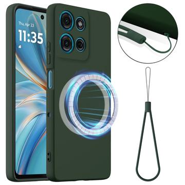 Coque Motorola Moto G86 Power en Silicone Liquide - Compatible MagSafe