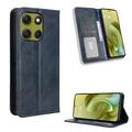 Étui Portefeuille Motorola Moto G86 avec Fermeture Magnétique - Rétro