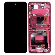 Coque Avant et Ecran LCD pour Motorola Razr 50 Ultra - Rose Vif