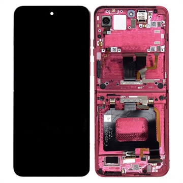 Coque Avant et Ecran LCD pour Motorola Razr 50 Ultra - Rose Vif