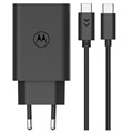 Chargeur Secteur Motorola TurboPower 30 avec Câble USB-C SJMC302 - 30W