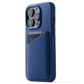 Coque en Cuir iPhone 11 Pro Max Mujjo Wallet - Noire