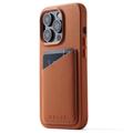 Coque en Cuir iPhone 11 Pro Max Mujjo Wallet - Noire