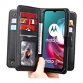 Étui Portefeuille Motorola Moto G10/Moto G30 - Multi-Card Slot - Noir