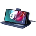 Étui Portefeuille Motorola Moto G10/Moto G30 - Multi-Card Slot - Bleu