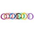 Filament pour Stylo 3D Multicolore - 1.75mm / 5m - 10 Rouleaux
