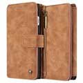 iPhone 7 Plus Caseme Multifunctional Wallet Leather Case - Brown