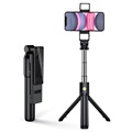 Multifunctional Selfie Stick & Tripod Stand K22-D - Black