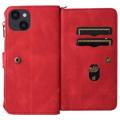 Étui Portefeuille iPhone 14 - Série Polyvalente - Rouge