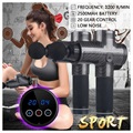 Muscle Massage Gun with LCD Touch Screen T-07 - Black