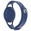 Bracelet Apple AirTag en Silicone pour Enfants Mutural - Bleu