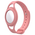 Bracelet Apple AirTag en Silicone pour Enfants Mutural - Orange