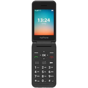 MyPhone Flip LTE Téléphone senior avec connectivité 4G - Bleu / Noir