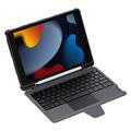 Étui iPad 10.2 2019/2020/2021 avec Clavier Bluetooth Nillkin Bumper Combo - Noir